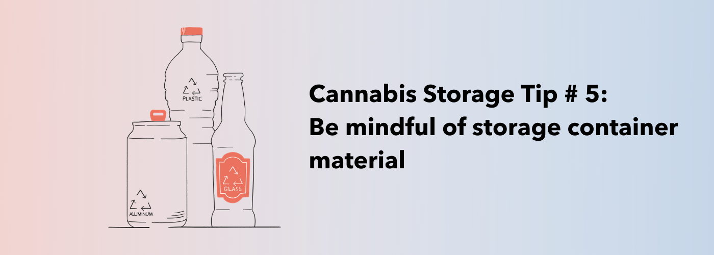 how to store weed